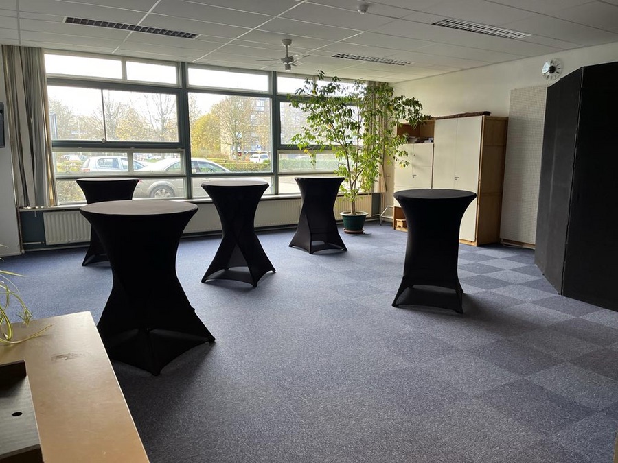 De foyer naast de theaterzaal